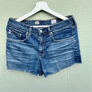 AG Adriano Goldschmeid Cutoff Ex BF Jean Shorts size 29